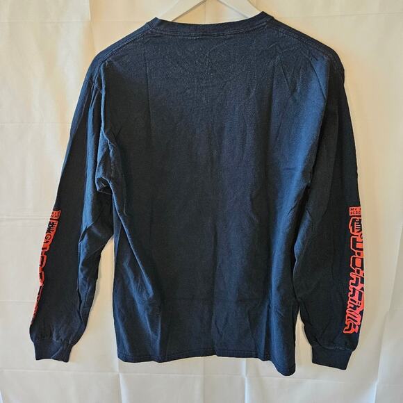 My Hero Academia Funimation Long Sleeve Graphic Black Tee Size Medium - Picture 3 of 6